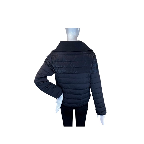 ROBERTO CAVALLI Sport Black Puffer Women’s Jacket Excellent Condition Size: M - Picture 4 of 5